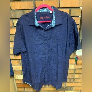 Robert Graham Blue Paisley Men's Shirt